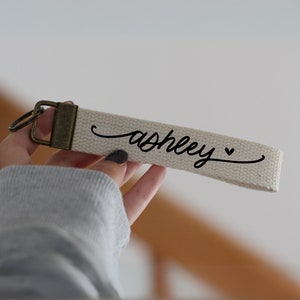 Personalized Name Gift, Name Keychain, Key Fob With Name, Gift With Name, Bridesmaid Gift, Sister Gift, Custom Gifts, Gift For Her