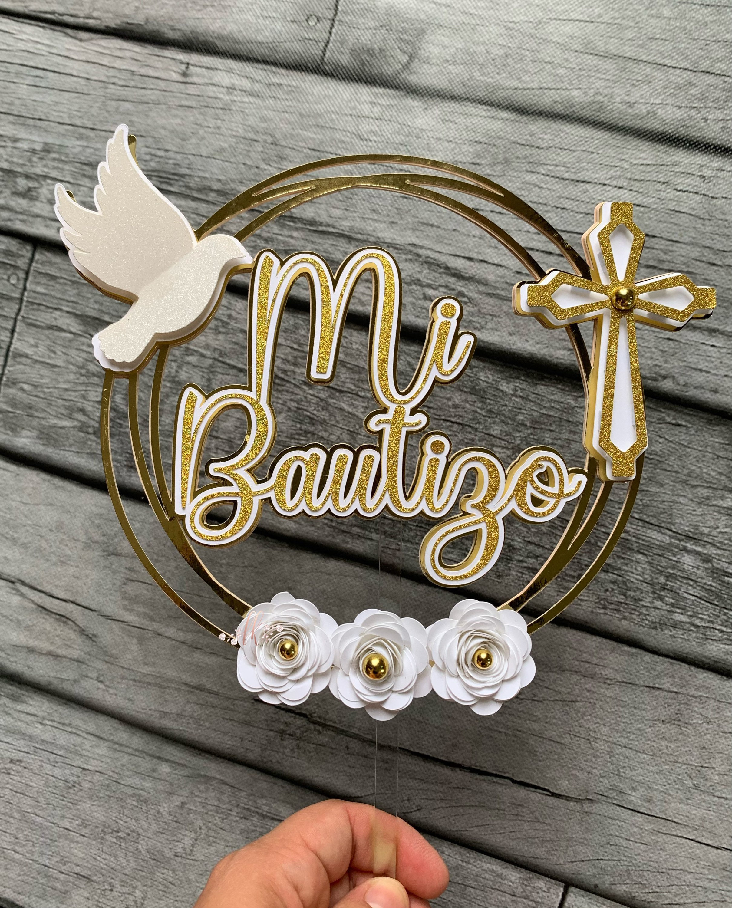 Mi Bautizo Cake Toppernull