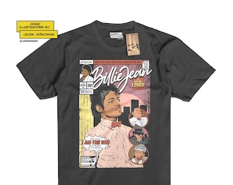 Billie Jean '83 Comic Book Tshirt Unofficial