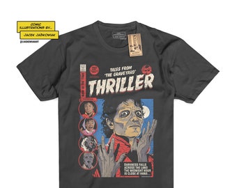 Thriller '82 Comic Book Tshirt Unofficial
