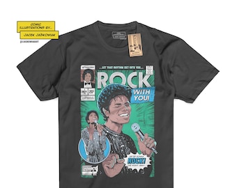 Rock With You '79 Comic Book Tshirt Unofficial