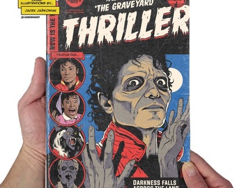 Thriller '82 Comic Book Poster Unofficial