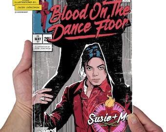 Blood On The Dance Floor '97 Comic Book Poster Unofficial