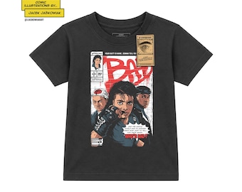 Bad '87 Comic Book Kids Tshirt Unofficial