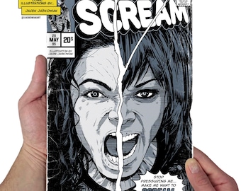 Scream '95 Comic Book Poster Unofficial