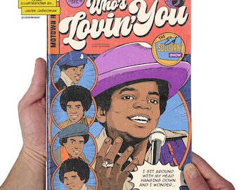 Who's Loving You '69 Comic Book Poster Unofficial