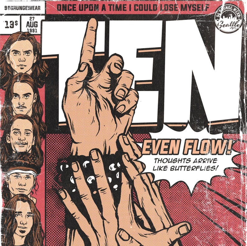 PJ Ten Comic Book Cover Poster - Etsy