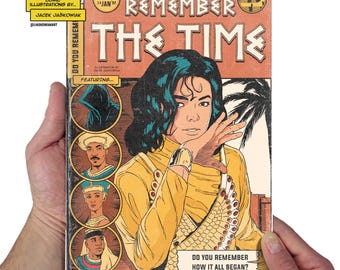 Remember the Time '92 Comic Book Poster Unofficial