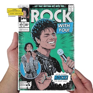 Manifesto del fumetto Rock With You '79 non ufficiale