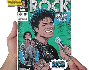 Rock With You '79 Comic Book Poster Unofficial