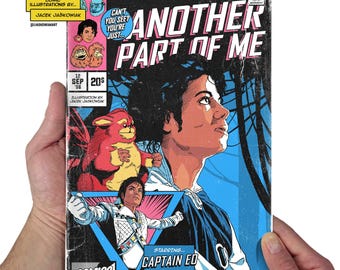 Another Part of Me '86 Comic Book Poster Unofficial