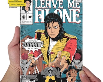 Leave Me Alone '89 Comic Book Poster Unofficial