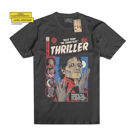 Thriller '82 Comic Book Tshirt Unofficial