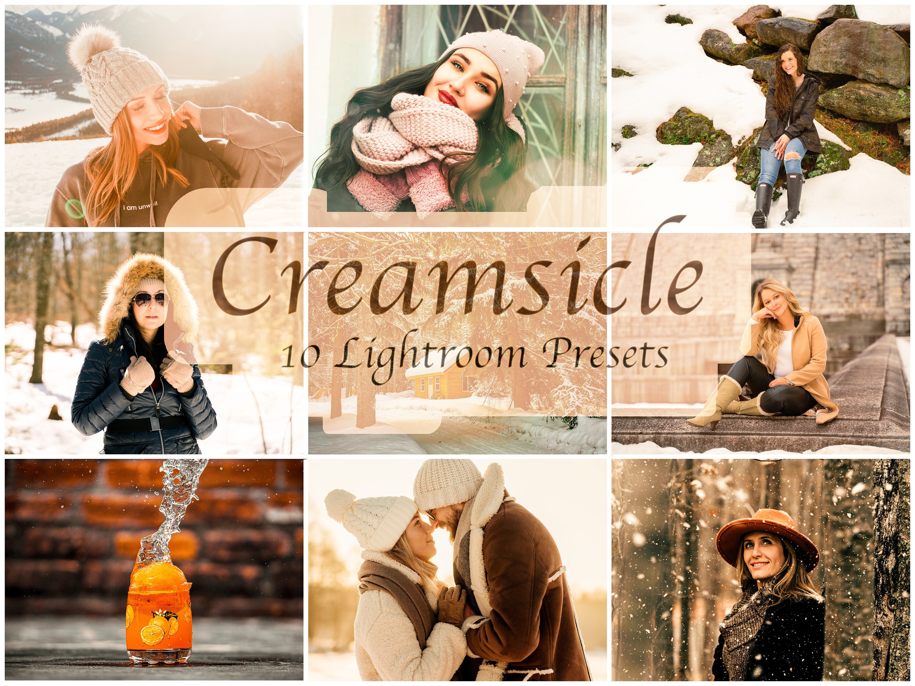10 Mobile LIGHTROOM Warm Presets Warm Color Presets Earthy Etsy
