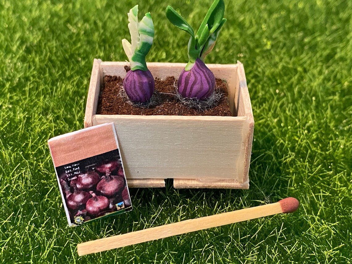 Miniatur hoch belag mit Gemüse und passenden winzigen | Etsy