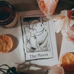 Frog Tarot card prints