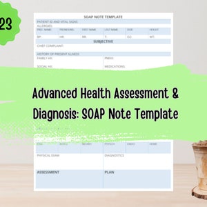 NP SOAP Note Template Etsy NP SOAP Note Template Etsy