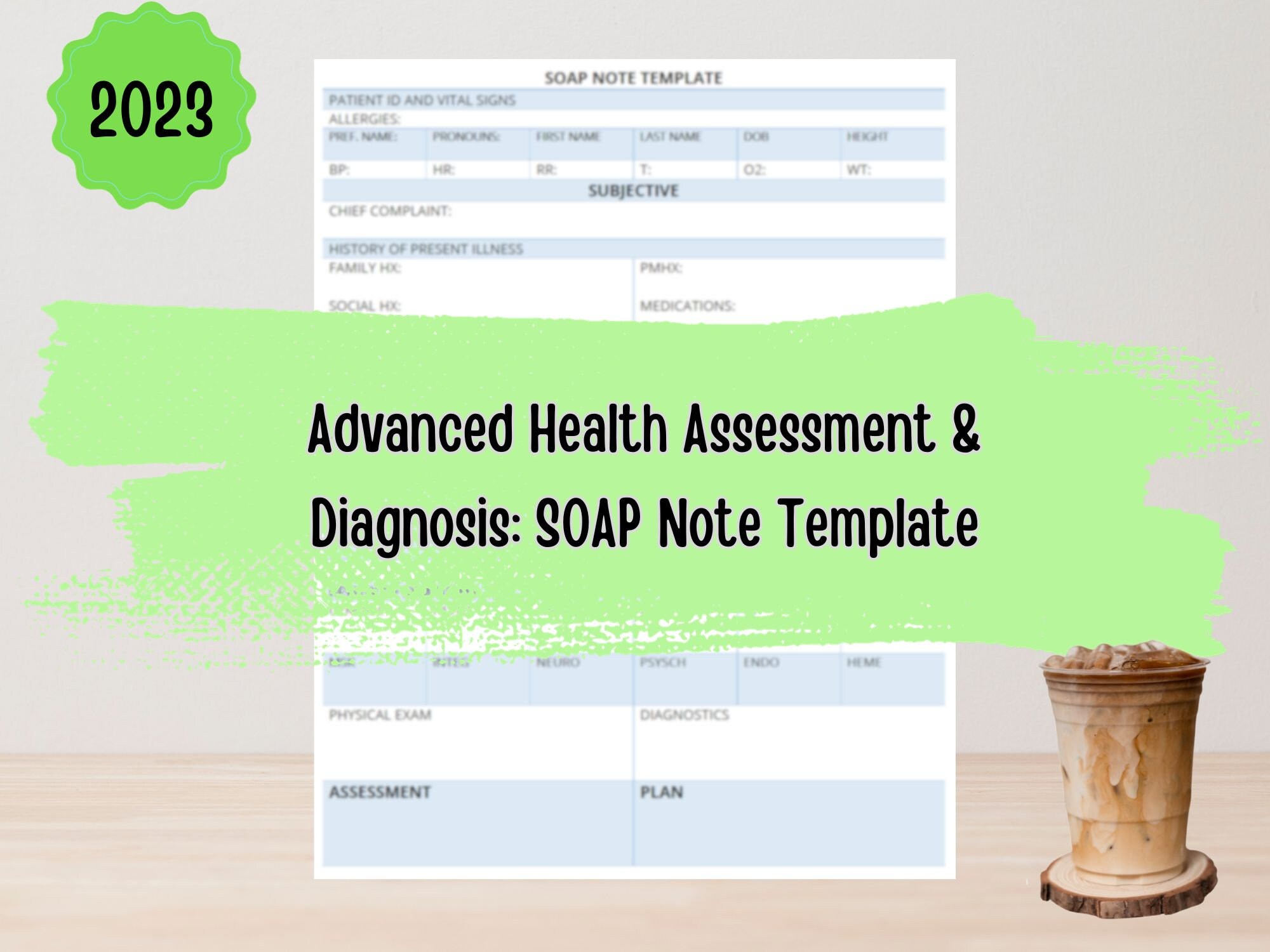 NP SOAP Note Template Etsy NP SOAP Note Template Etsy