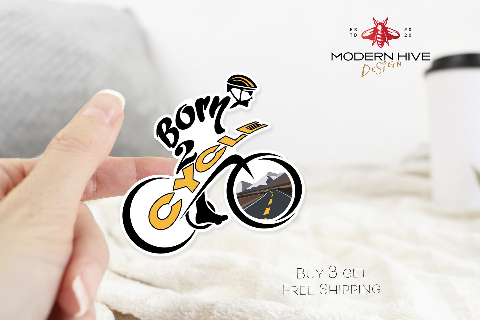 Road Bike Sticker / Laptop Sticker / Impermeable Bike - Etsy España