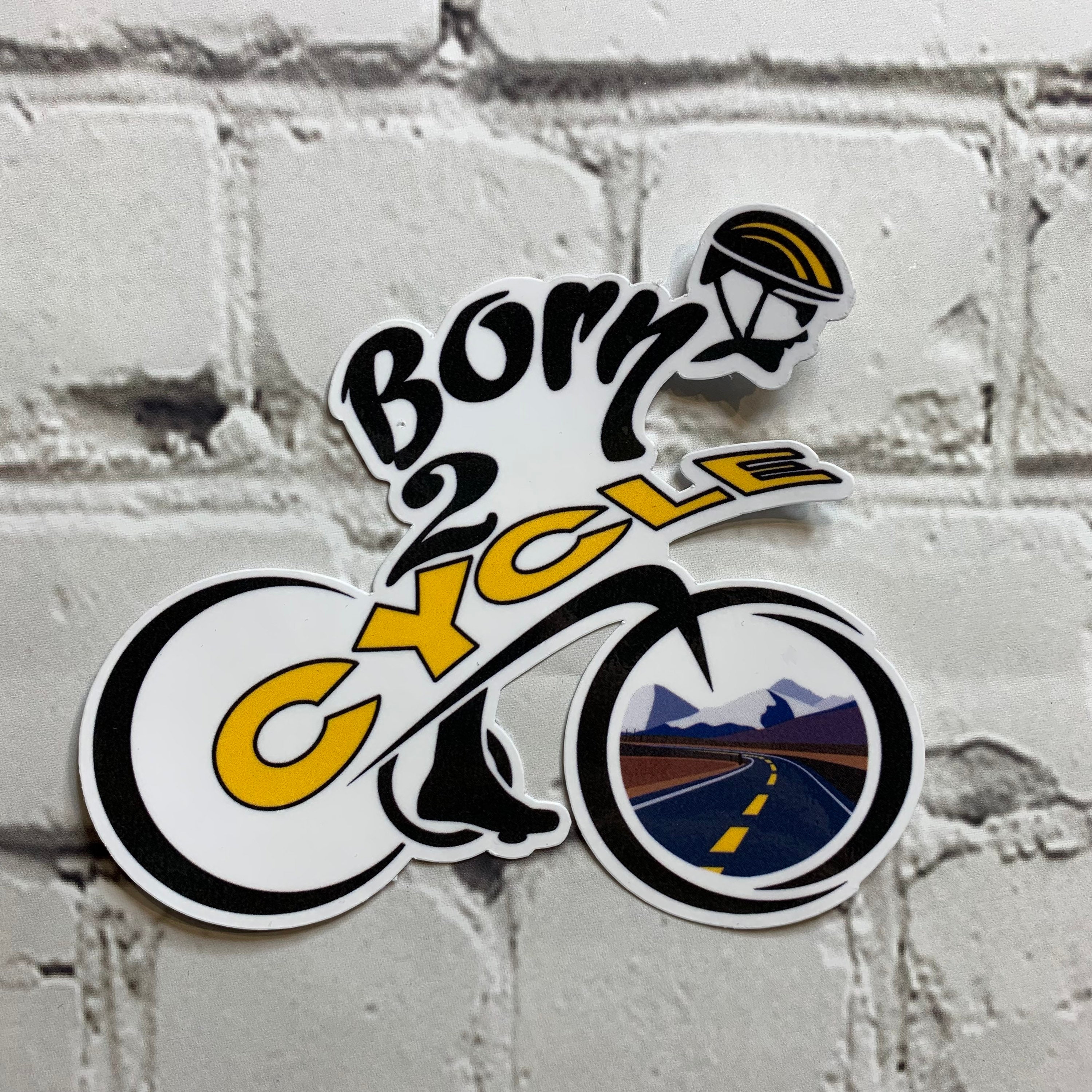 Road Bike Sticker / Laptop Sticker / Impermeable Bike - Etsy España