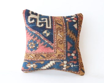 16'' x 16'' inches Kilim Pillow cover, Throw Pillow, Turkish Kilim Pillow, Rug Pillow, Handmade Pillow, Kilim Cushions, Ethnic Pillow, 07922