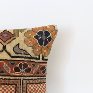24'' x 12'' inches Tribal antique rug pillow, pillow cover, casual pillow, decor pillow, couch pillow, handmade pillow, sofa pillow 03371 image 8