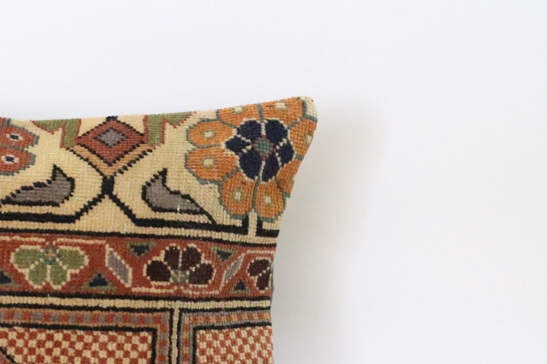 24'' x 12'' inches Tribal antique rug pillow, pillow cover, casual pillow, decor pillow, couch pillow, handmade pillow, sofa pillow 03371 image 8