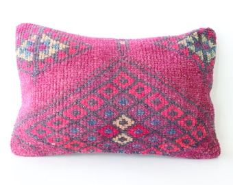 Fodera Per Cuscino Pavimento Etnico Vintage Rosa 80 Cm – Ricamo Patchwork Fatto A Mano, Cuscino Ottomano Rotondo - 3