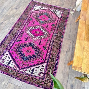 runner rug , Turkish runner rug , turkish area rug , stair rug , kitchen floor rug , tribal rug , anatolian rug 6.1 x 3.3 Feet 198 image 9