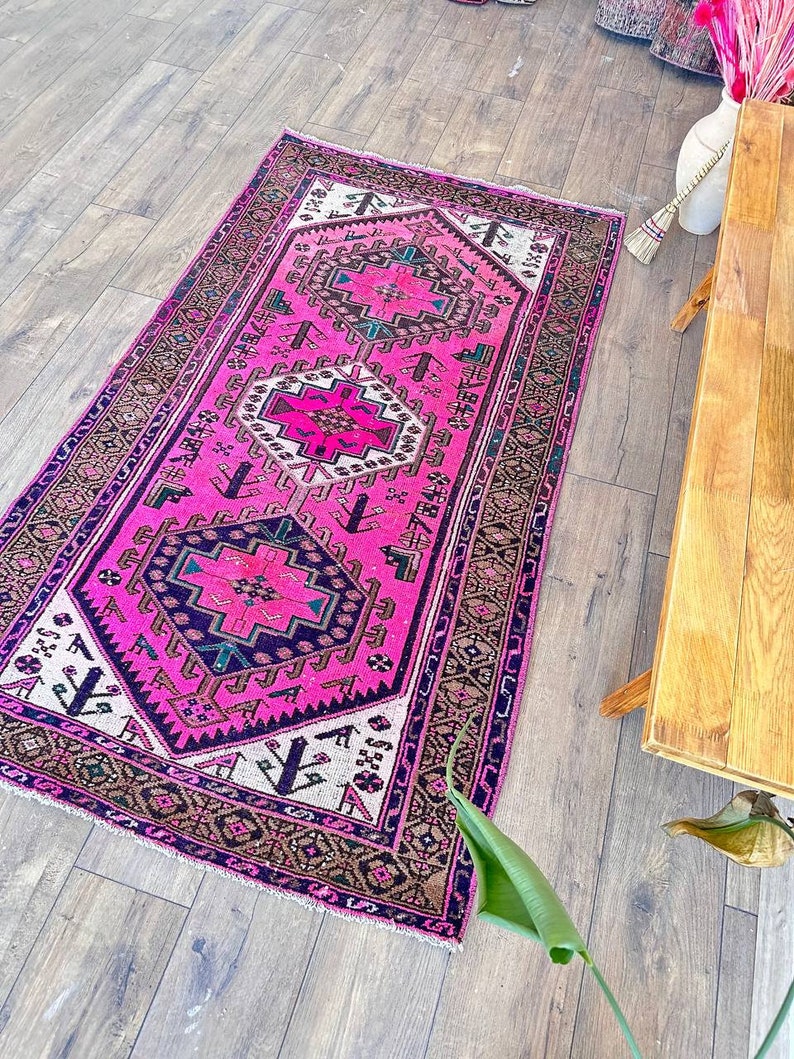 runner rug , Turkish runner rug , turkish area rug , stair rug , kitchen floor rug , tribal rug , anatolian rug 6.1 x 3.3 Feet 198 image 9