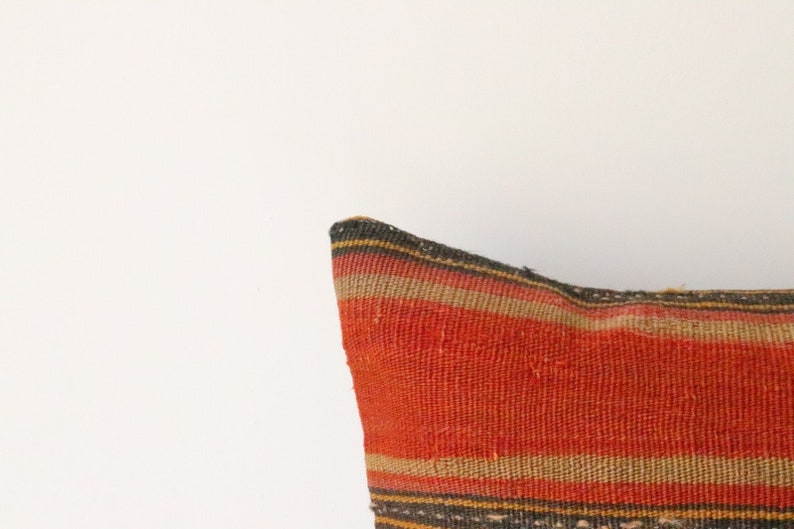 Kilim Pillow 20/'/' x 12/'/' inches Cushion Cover decorative Pillow Turkish Kilim Pillow Vintage Lumbar Pillow 204