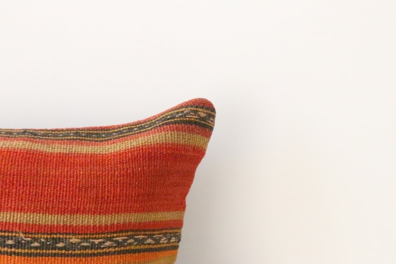 Kilim Pillow 20/'/' x 12/'/' inches Cushion Cover decorative Pillow Turkish Kilim Pillow Vintage Lumbar Pillow 204