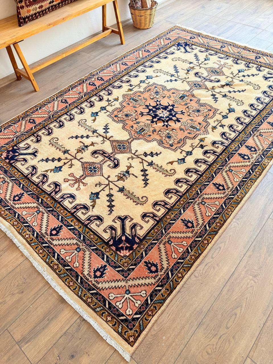 85×198 ViNTAGE TURKiSH RUG 4774 - Turkish Vintage Area Rug (3'11