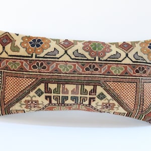 24'' x 12'' inches Tribal antique rug pillow, pillow cover, casual pillow, decor pillow, couch pillow, handmade pillow, sofa pillow 03371 image 1