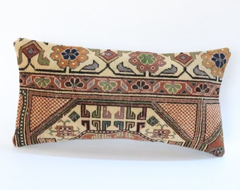 24'' x 12'' inches  Tribal antique rug pillow, pillow cover, casual pillow, decor pillow, couch pillow, handmade pillow, sofa pillow 03371