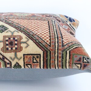 24'' x 12'' inches Tribal antique rug pillow, pillow cover, casual pillow, decor pillow, couch pillow, handmade pillow, sofa pillow 03371 image 6