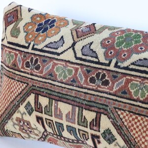 24'' x 12'' inches Tribal antique rug pillow, pillow cover, casual pillow, decor pillow, couch pillow, handmade pillow, sofa pillow 03371 image 7