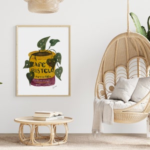 Digital download - Bustelo planter print