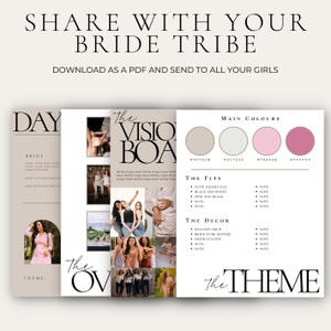 Bachelorette Itinerary Template, 40+ Pages, Weekend Itinerary, Digital ...