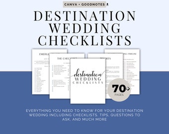 Destination Wedding Checklist Wedding Planning Checklist Wedding Template Wedding Plan Checklist Wedding Planner Checklist Template
