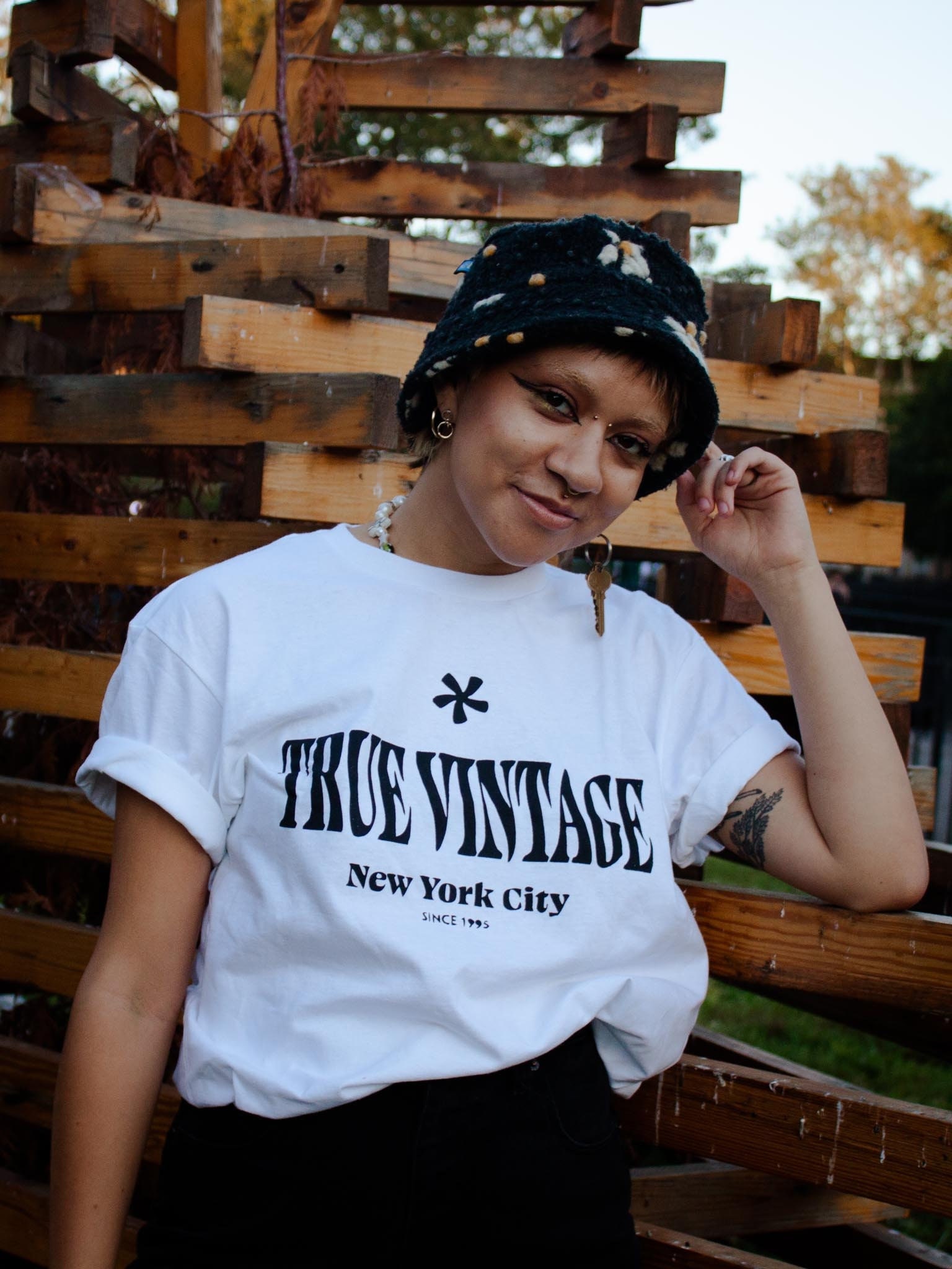 Shirt Screen Print Vintage Slogan 
