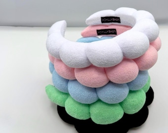 Terry Towel Cloud Headband: Skincare & Makeup Hair Accessory