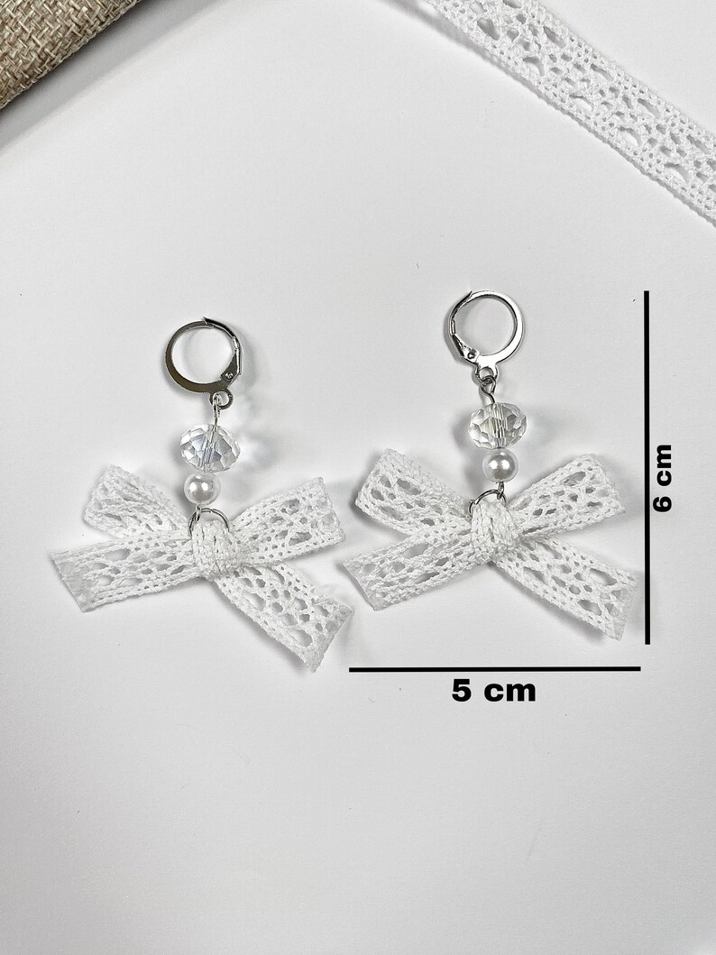 Coquette Bow Jewelry Coquette Earrings Coquette Hair Clips Aesthetic ...
