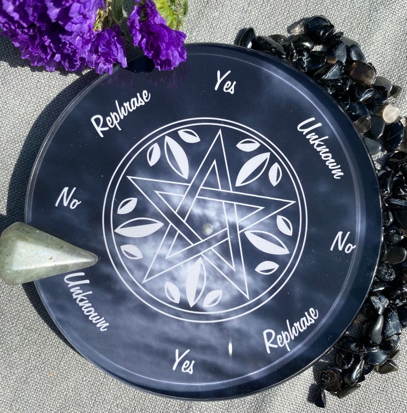 Divining Boards Pendulum Boards Divination Witch Tools Wicca Etsy