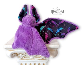 Bat Plush | Bats Print | Cute Bat | Stuffed Animal