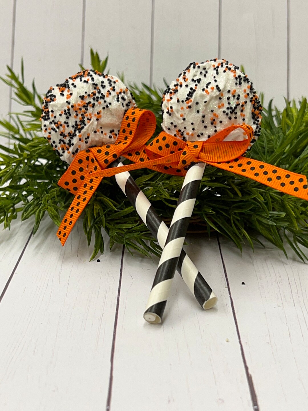 Halloween Cake Pops, Faux Cake Pops, Cake Pops, Tiered Tray Decor