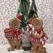 Gingerbread Boy Gingerbread Girl Gingerbread Decor Tiered - Etsy