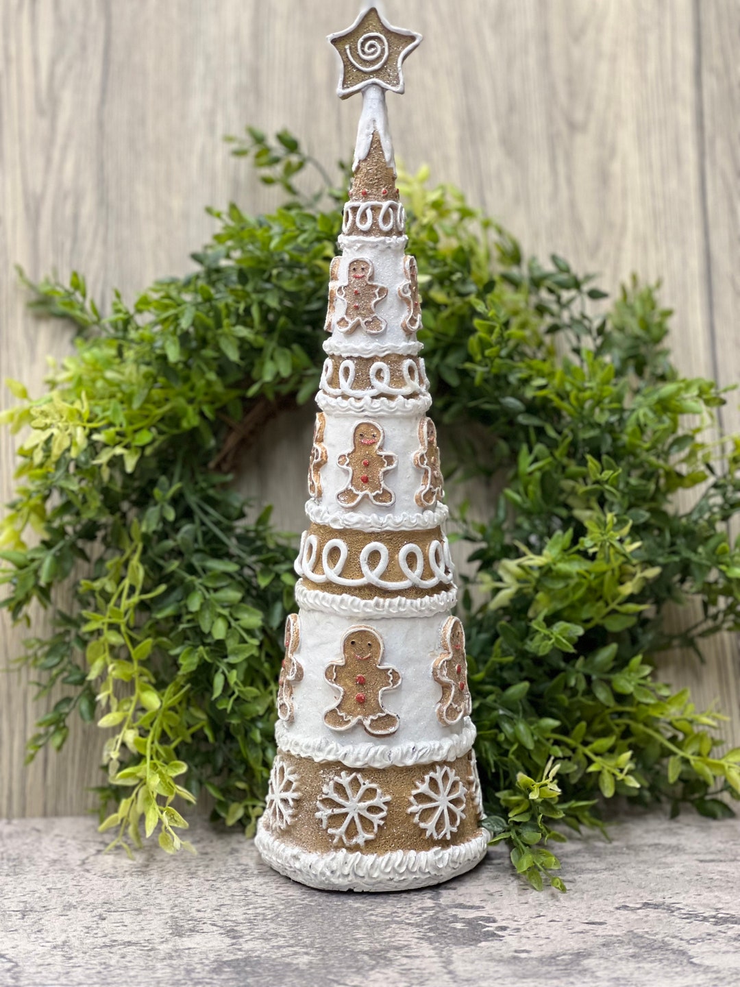 Gingerbread Christmas Trees, Gingerbread Decor, Christmas Tree