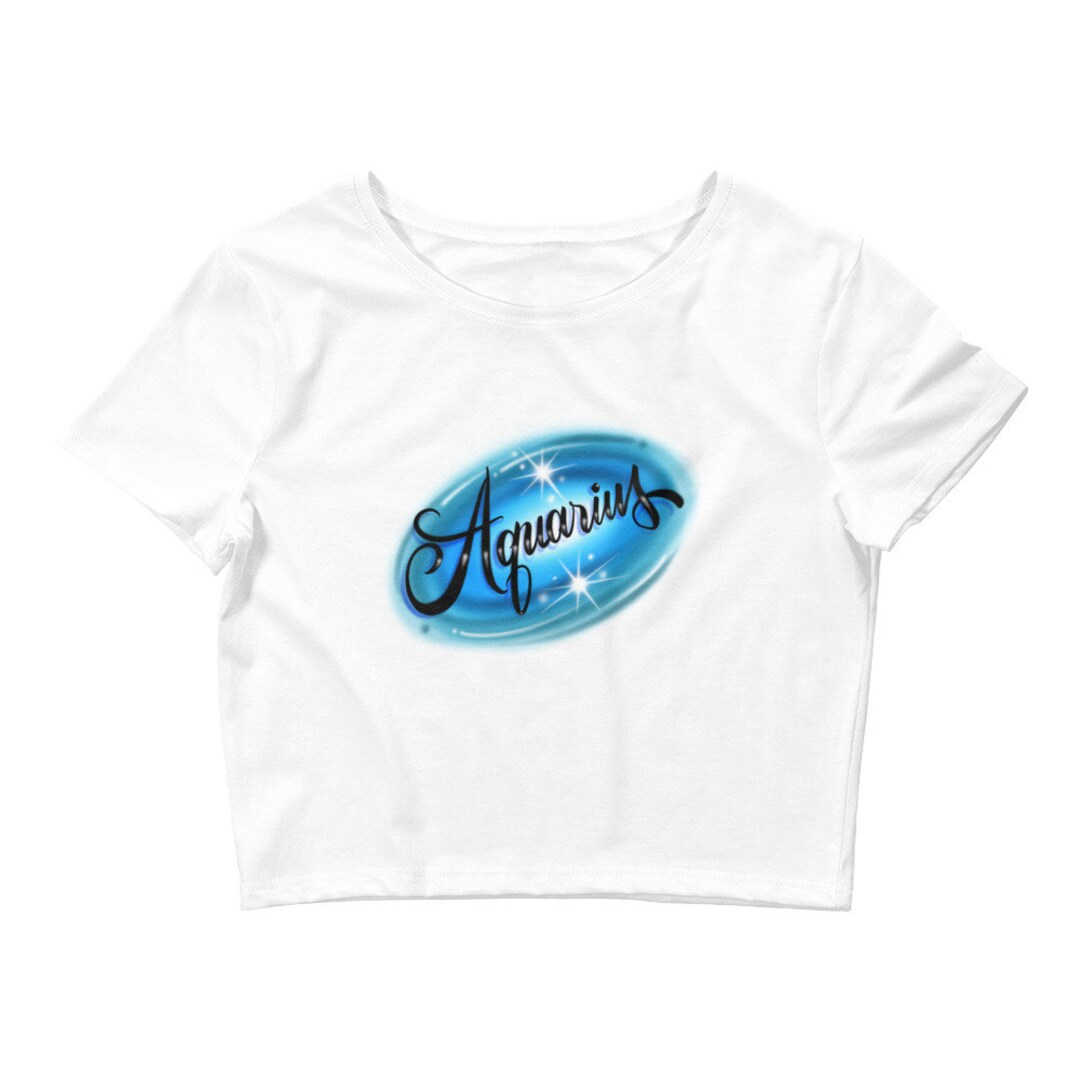 Age of Aquarius Mesh Wrap Crop Top