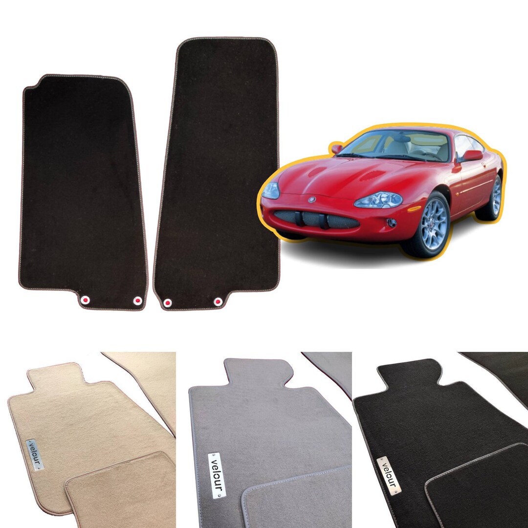 Jaguar XK XKR XK8 19962006 Velour Custom Made Floor Mats Etsy